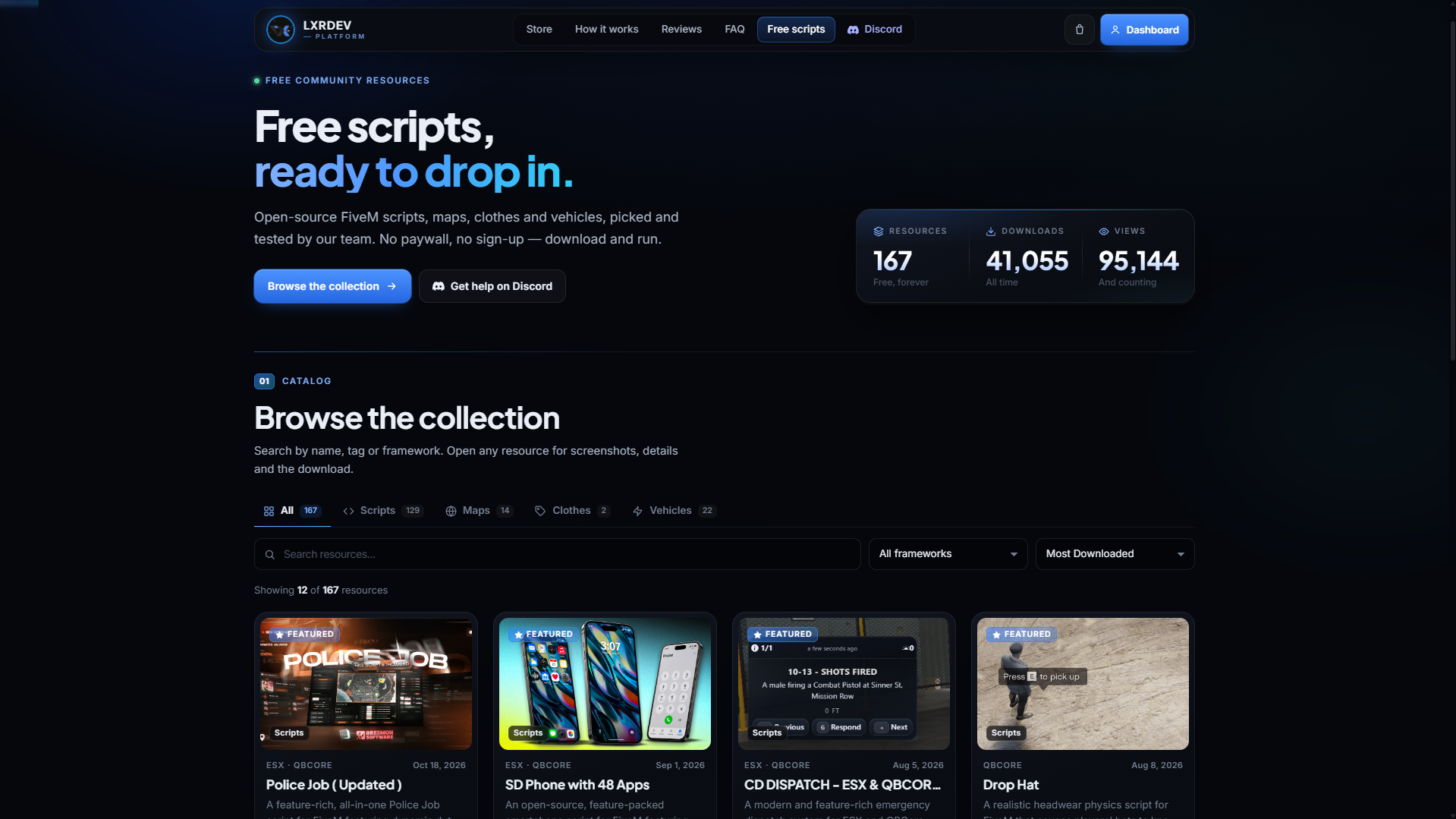 Free Scripts Community - Lxr Dev